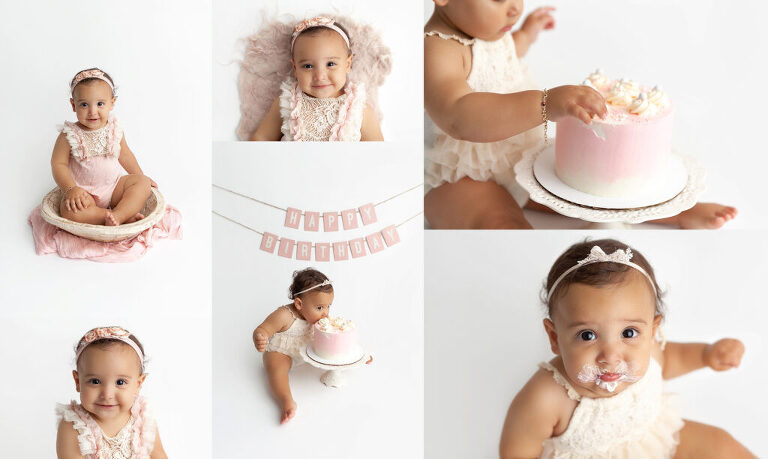 nyc cake smash photography first birthday photo session