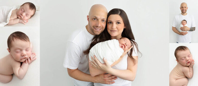 neutral newborn session