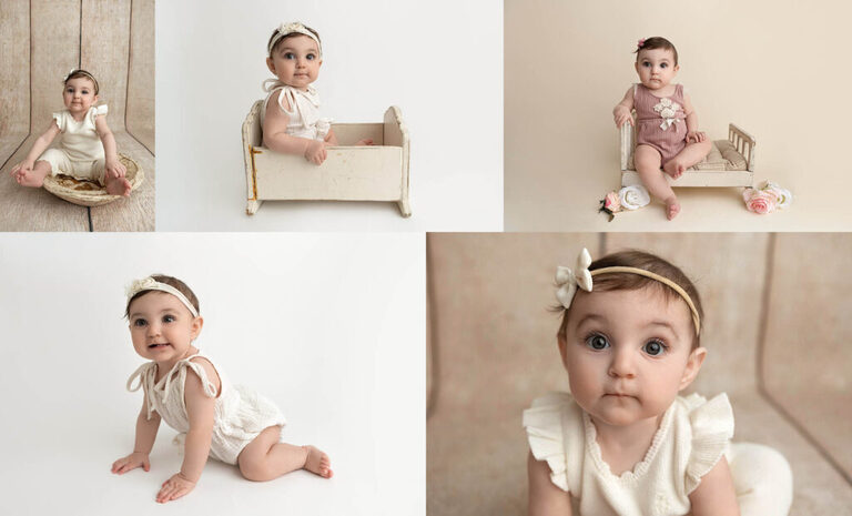 NYC baby milestone photos